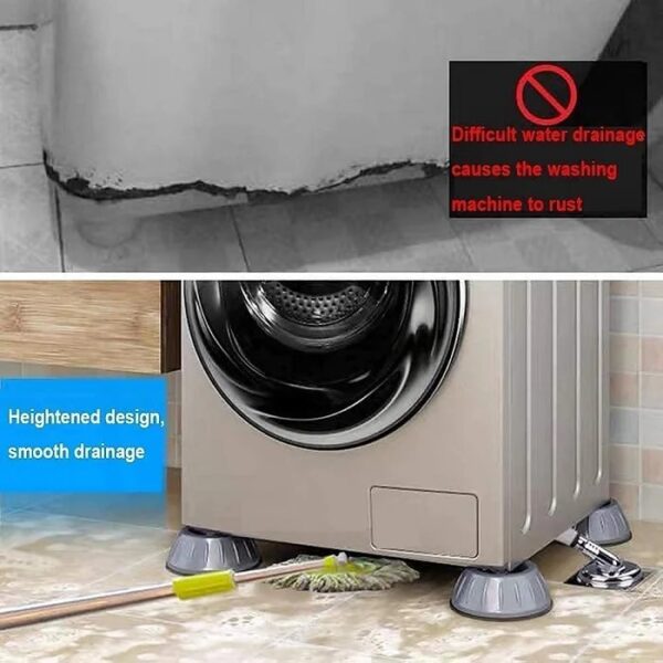 4 Pcs Anti Vibration Pad for Appliances (Medium) - Image 2